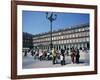 People at a Popular Meeting Point in the Plaza Mayor in Madrid, Spain, Europe-Jeremy Bright-Framed Photographic Print