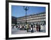 People at a Popular Meeting Point in the Plaza Mayor in Madrid, Spain, Europe-Jeremy Bright-Framed Photographic Print