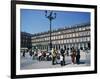 People at a Popular Meeting Point in the Plaza Mayor in Madrid, Spain, Europe-Jeremy Bright-Framed Photographic Print