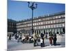 People at a Popular Meeting Point in the Plaza Mayor in Madrid, Spain, Europe-Jeremy Bright-Mounted Photographic Print