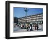 People at a Popular Meeting Point in the Plaza Mayor in Madrid, Spain, Europe-Jeremy Bright-Framed Photographic Print