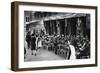 People at a Well-Known Parisian Pavement Cafe, 1931-Ernest Flammarion-Framed Giclee Print