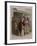 People at Boulevard Saint Denis, 1840-null-Framed Giclee Print