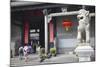 People at Chen Clan Academy, Guangzhou, Guangdong, China, Asia-Ian Trower-Mounted Photographic Print