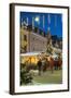 People at Christmas Market, Haupt Square, Schladming, Steiemark, Austria, Europe-Richard Nebesky-Framed Photographic Print