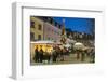 People at Christmas Market, Haupt Square, Schladming, Steiemark, Austria, Europe-Richard Nebesky-Framed Photographic Print