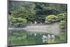 People at Ritsurin-Koen, Takamatsu, Shikoku, Japan-Ian Trower-Mounted Photographic Print