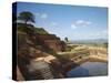 People at Summit of Sigiriya, UNESCO World Heritage Site, North Central Province, Sri Lanka, Asia-Ian Trower-Stretched Canvas