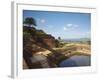 People at Summit of Sigiriya, UNESCO World Heritage Site, North Central Province, Sri Lanka, Asia-Ian Trower-Framed Photographic Print