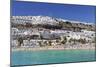 People at the Beach and Apartments, Puerto Rico, Gran Canaria, Spain, Atlantic, Europe-Markus Lange-Mounted Photographic Print