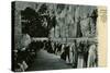 People at the Wailing Wall, Jerusalem-null-Stretched Canvas