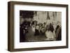 People at the Wailing Wall, Jerusalem-null-Framed Photographic Print