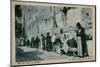 People at the Wailing Wall, Jerusalem-null-Mounted Photographic Print