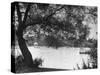 People Boat Riding in Prospect Park-Ed Clark-Stretched Canvas