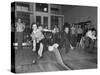 People Bowling at New Duckpin Alleys-Bernard Hoffman-Stretched Canvas