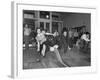 People Bowling at New Duckpin Alleys-Bernard Hoffman-Framed Photographic Print