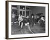 People Bowling at New Duckpin Alleys-Bernard Hoffman-Framed Photographic Print