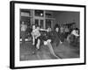 People Bowling at New Duckpin Alleys-Bernard Hoffman-Framed Photographic Print