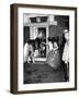 People Bringing in Horse at Dwight D. Eisenhower's Inauguration Party-Cornell Capa-Framed Photographic Print