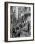 People Buying Bread in the Streets of Naples-Alfred Eisenstaedt-Framed Premium Photographic Print