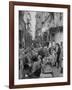 People Buying Bread in the Streets of Naples-Alfred Eisenstaedt-Framed Photographic Print