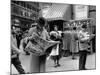 People Buying Out of Town Newspapers in Times Square During Newspaer Strike-Ralph Morse-Mounted Photographic Print