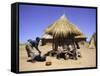 People by Hut, South Africa-Ryan Ross-Framed Stretched Canvas