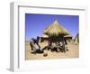 People by Hut, South Africa-Ryan Ross-Framed Photographic Print