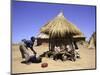 People by Hut, South Africa-Ryan Ross-Mounted Photographic Print