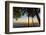 People by Palm Trees at Sunset on Playa Hermosa Beach, Santa Teresa, Costa Rica-Rob Francis-Framed Photographic Print