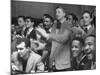 People Cheering Singer Ella Fitzgerald During Opening Night of Bop City-Martha Holmes-Mounted Photographic Print