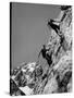 People Climbing the Teton Mountains-Hansel Mieth-Stretched Canvas