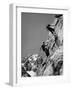 People Climbing the Teton Mountains-Hansel Mieth-Framed Premium Photographic Print