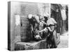 People Collecting Water from a Well, Rabat, Morocco, C1920S-C1930S-null-Stretched Canvas