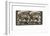 People Coming Up Tp Jerusalem for Sacrifice, Outside the Eastern Wall, 1900-Underwood & Underwood-Framed Giclee Print