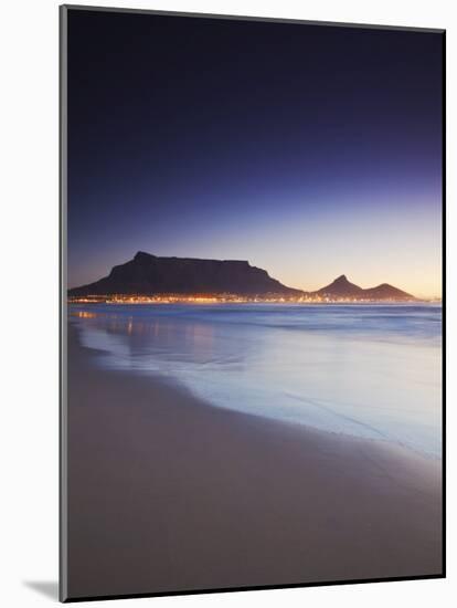 People Crossing Footbridge at Victoria and Alfred Waterfront, Cape Town, Western Cape, South Africa-Ian Trower-Mounted Photographic Print