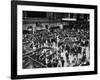 People Crowding the Stock Exchange Building-Charles E^ Steinheimer-Framed Photographic Print