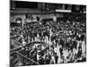 People Crowding the Stock Exchange Building-Charles E^ Steinheimer-Mounted Photographic Print