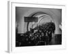 People Crowding Through Station in New Subway-Ed Clark-Framed Photographic Print