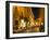 People Dining at Outside Restaurant, Rome, Lazio, Italy, Europe-Angelo Cavalli-Framed Photographic Print