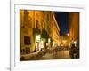 People Dining at Outside Restaurant, Rome, Lazio, Italy, Europe-Angelo Cavalli-Framed Photographic Print