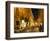 People Dining at Outside Restaurant, Rome, Lazio, Italy, Europe-Angelo Cavalli-Framed Photographic Print