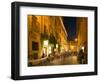 People Dining at Outside Restaurant, Rome, Lazio, Italy, Europe-Angelo Cavalli-Framed Photographic Print