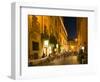 People Dining at Outside Restaurant, Rome, Lazio, Italy, Europe-Angelo Cavalli-Framed Photographic Print