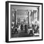 People Dining in the Hotel Dining Room-Thomas D^ Mcavoy-Framed Photographic Print