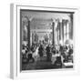 People Dining in the Hotel Dining Room-Thomas D^ Mcavoy-Framed Photographic Print