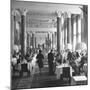 People Dining in the Hotel Dining Room-Thomas D^ Mcavoy-Mounted Photographic Print