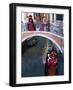 People Dressed in Costumes For the Annual Carnival Festival, Venice, Italy-Jim Zuckerman-Framed Photographic Print