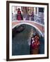 People Dressed in Costumes For the Annual Carnival Festival, Venice, Italy-Jim Zuckerman-Framed Photographic Print