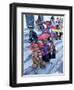 People Dressed Ready for the Carnival Procession, Guadeloupe, West Indies, Caribbean-S Friberg-Framed Photographic Print